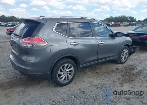 2015 Nissan Rogue Sl z USA, uszkodzony, nr VIN 5N1AT2MT6FC817925